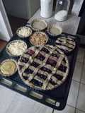 Kuchen de frutos rojos - vegano