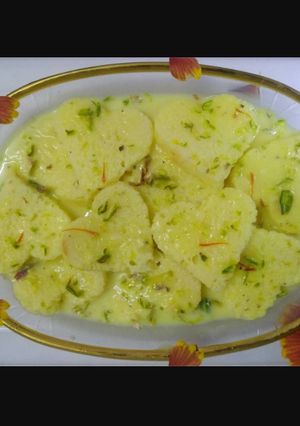 A picture of Bread rasmalai.
