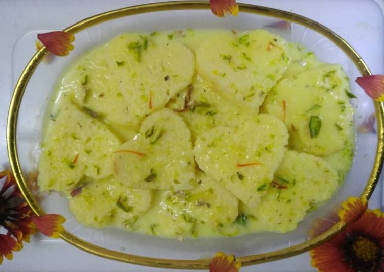 Bread rasmalai