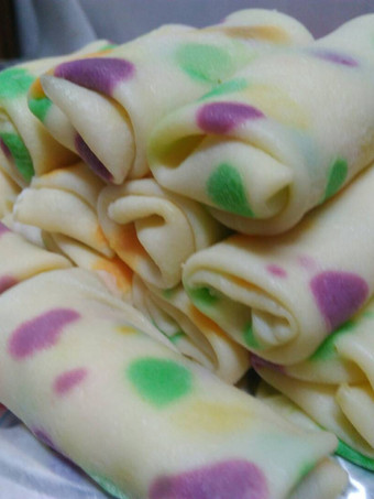 Resep Dadar Gulung Polkadot Vla Pisang Untuk Jualan