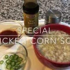 Special Chicken Corn Soup A picture of Special Chicken Corn Soup.