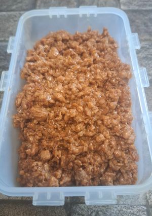 Foto resep Isian Babi Kecap (Gurih Manis) - untuk isian bakpao atau roti daging, roti baso