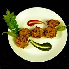 A picture of Cabbage Chana Dal Vada.
