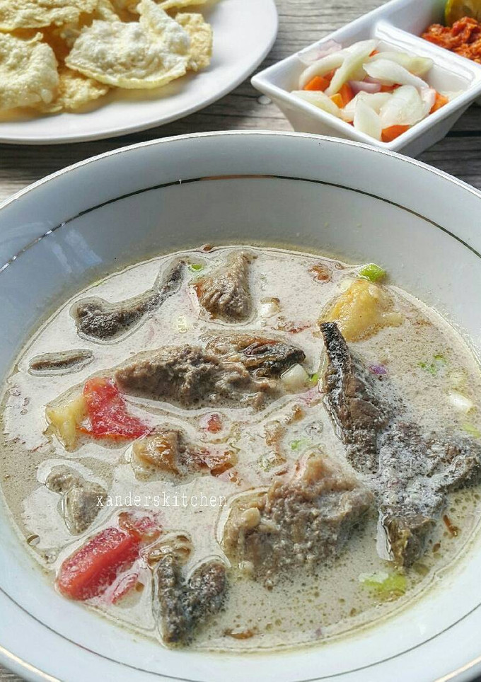 Foto resep Soto betawi (santan + susu) enaaaakk