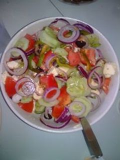 Una foto de Ensalada Griega
