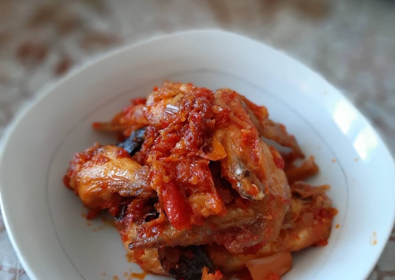 Ayam terong balado