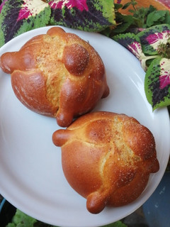 Una foto de Pan de muerto