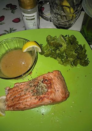 Foto resep Salmon Steak Saos Lemon#SiapRamadan