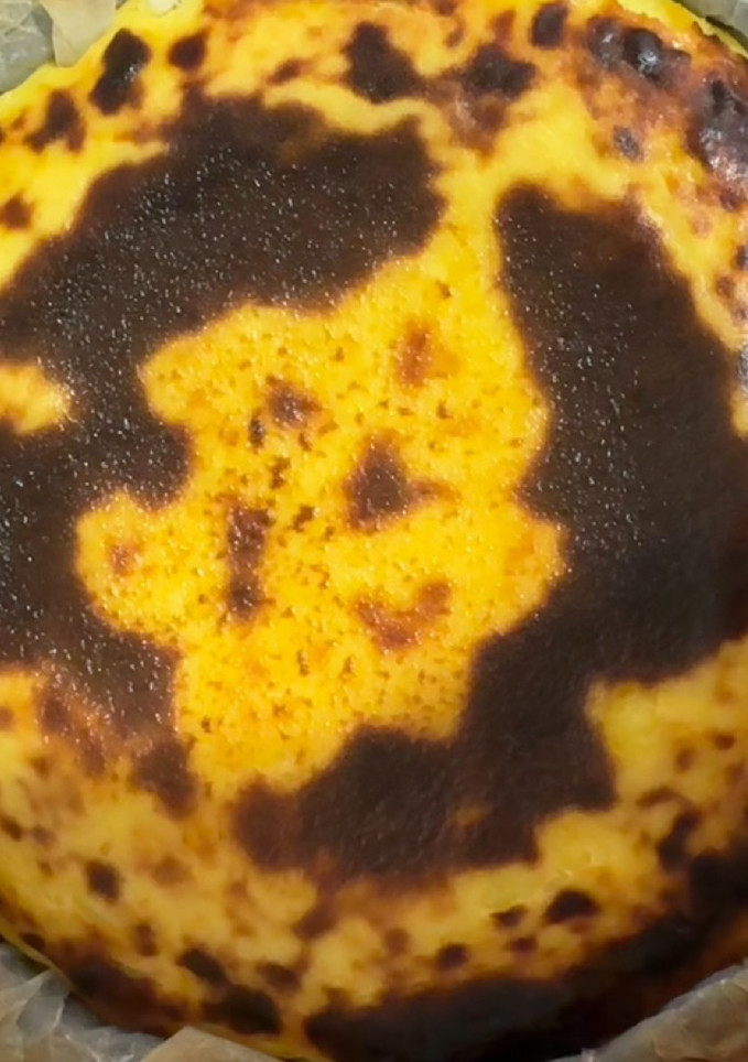Una foto de Tarta de queso fluida