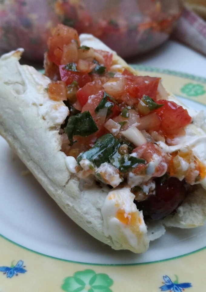 Una foto de Choripan