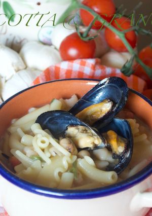 Foto di Pasta e fagioli con le cozze #ciaksicucina #cookpad