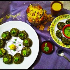 A picture of Veg Garden kababs.