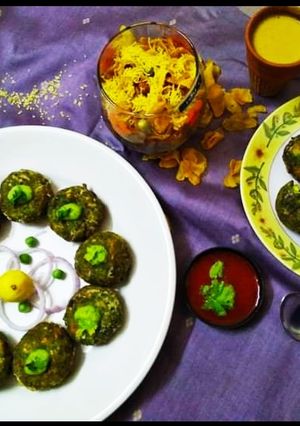 A picture of Veg Garden kababs.