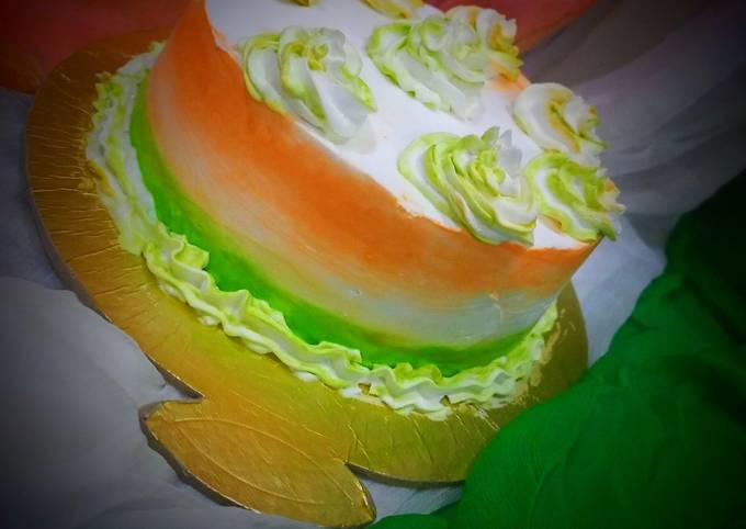 Tricolour Cake / Tiranga Eggless Cake / Independence Day Special 🇮🇳 -  YouTube
