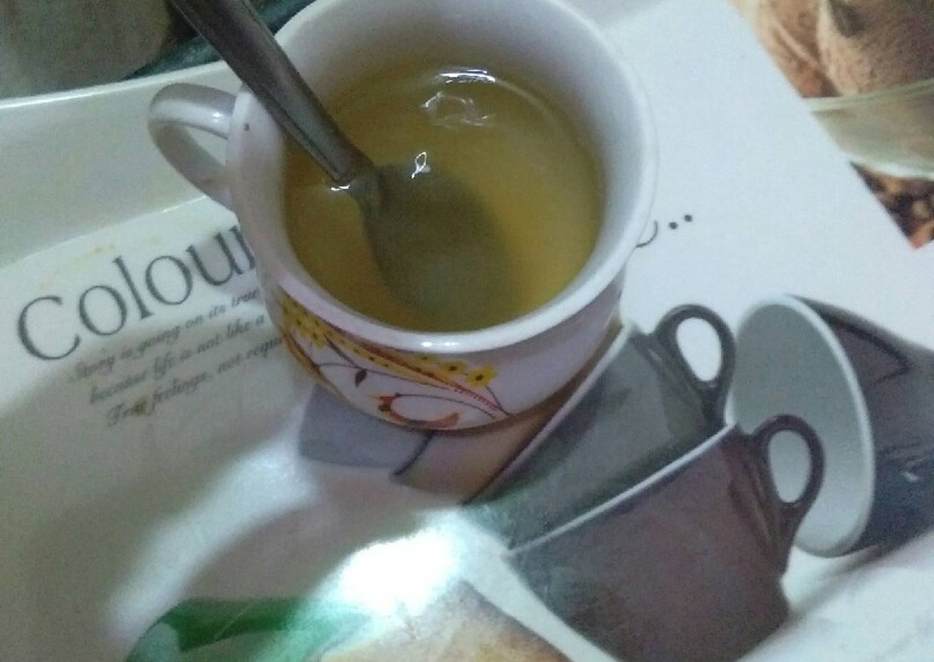 Lemon, Ginger detox tea