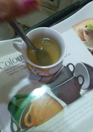 A picture of Lemon, Ginger detox tea.