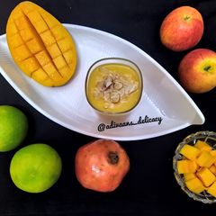 A picture of Mango shake.
