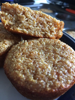 A picture of Sweet Potato Cornbread Muffins.