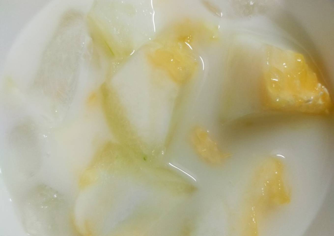 Es Blewah Ekonomis Praktis. 4 bahan bisa buat sekeluarga