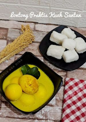 Foto resep Lontong Praktis Kuah Santan (165)