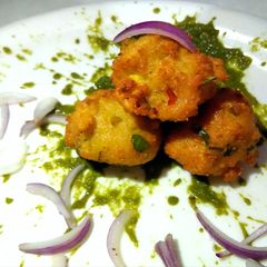 A picture of Street food Daalvada (दालवडा) #Idcravings1.
