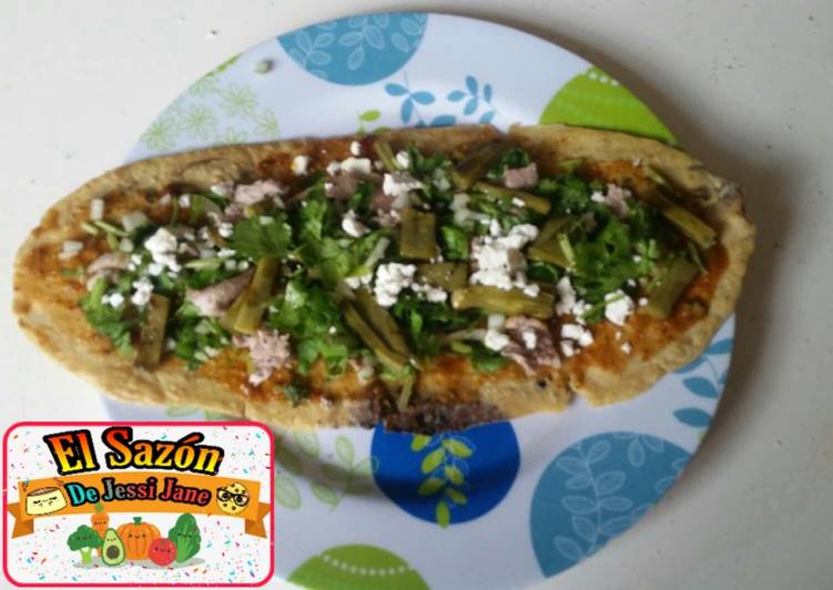 Receta Perfecto Huaraches Receta Tortilla