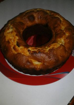 Una foto de Queque con manzana
