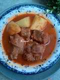 Asam Padeh Daging | Daging Masak Pedas Asam Khas Minang