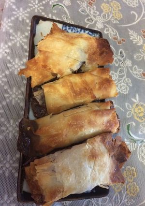 Una foto de Dulces en masa filo