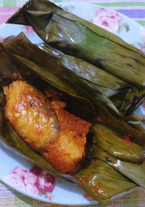 Foto resep Pepes ikan laut (bumbu merah)