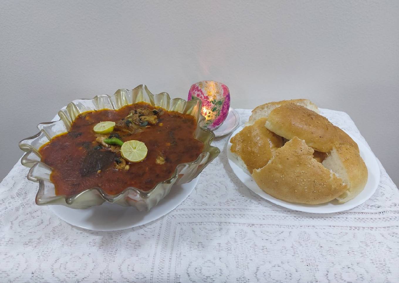 Mutton paya/ goat trotter