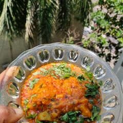 A picture of Galka nu shak/Sponge Guard Subzi/Turai ki sabzi/Masala Turai Sabzi.