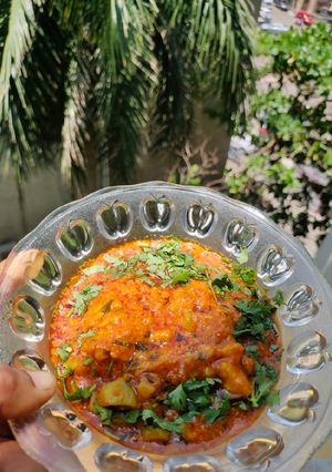 A picture of Galka nu shak/Sponge Guard Subzi/Turai ki sabzi/Masala Turai Sabzi.