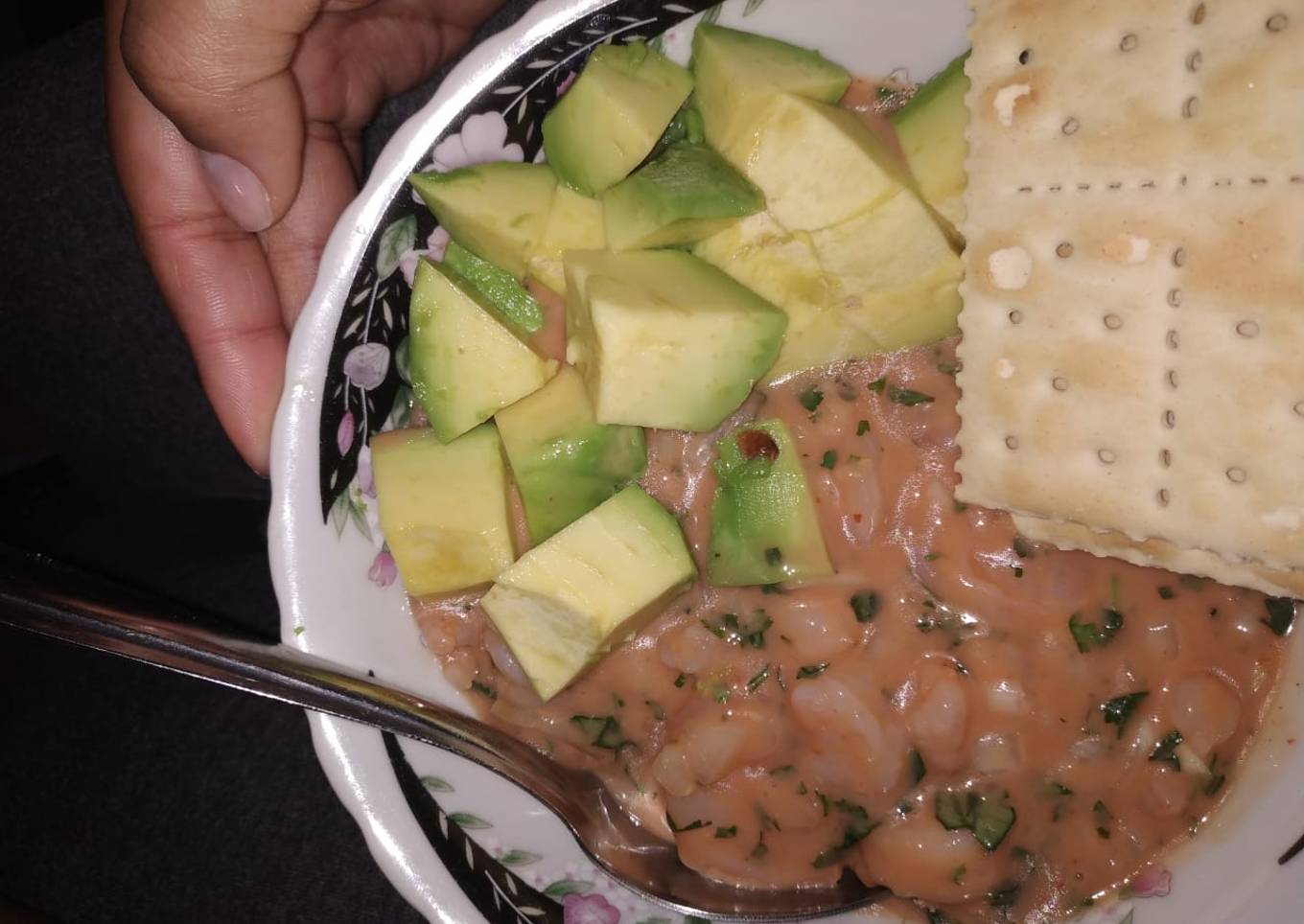 Ceviche de camarón