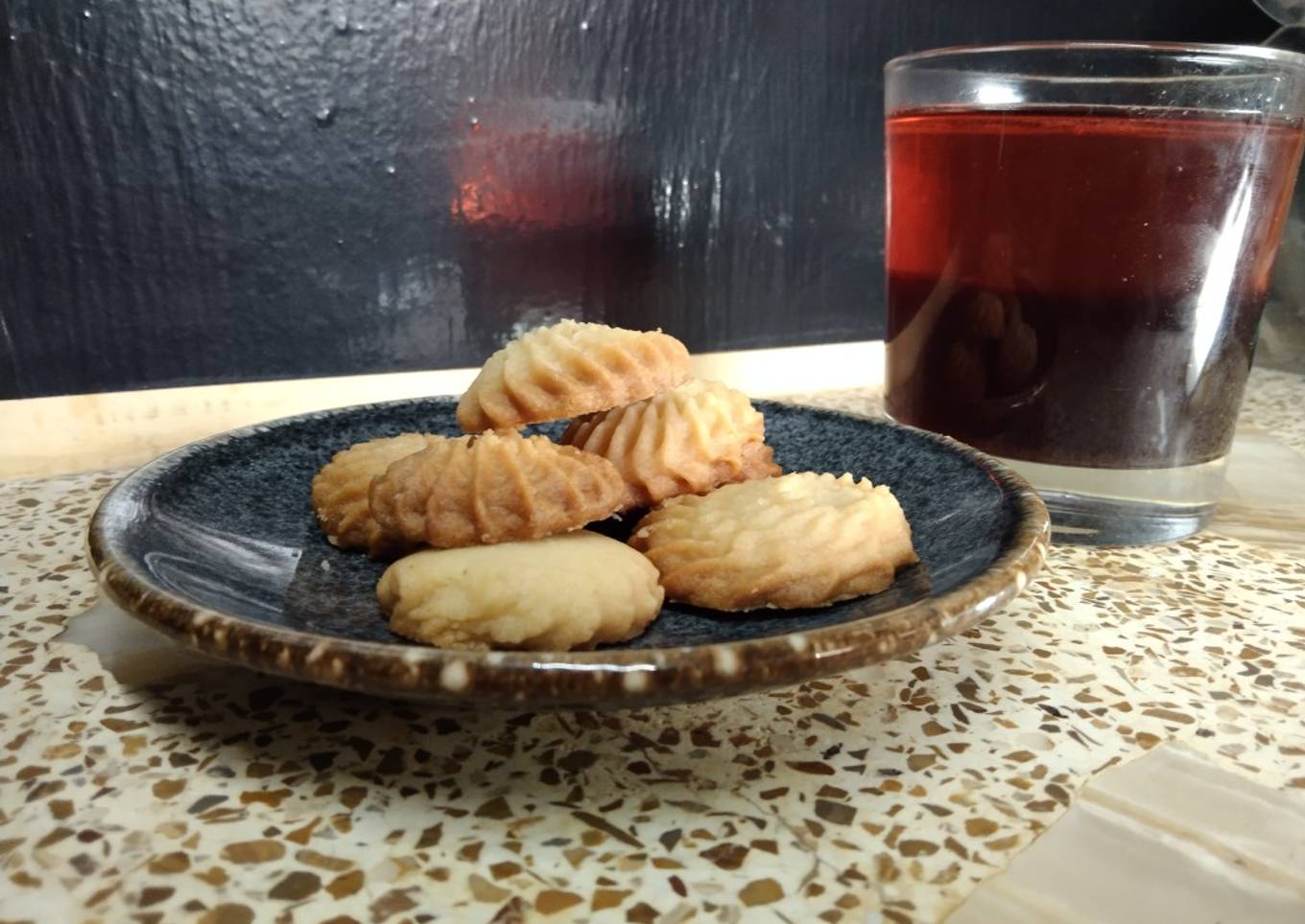 Pastisetas y bebida de Jamaica con romero