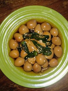 Foto resep Telur Puyuh Kecap Korea (Mechuri-al Jangjorim/메추리알 장조림)