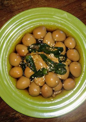 Foto resep Telur Puyuh Kecap Korea (Mechuri-al Jangjorim/메추리알 장조림)