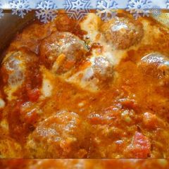 A picture of Paneer malai kofta.