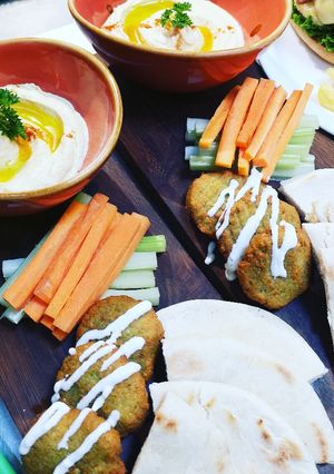 Una foto de Hummus