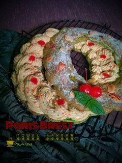 Foto resep Paris Brest Tiwul Pandan