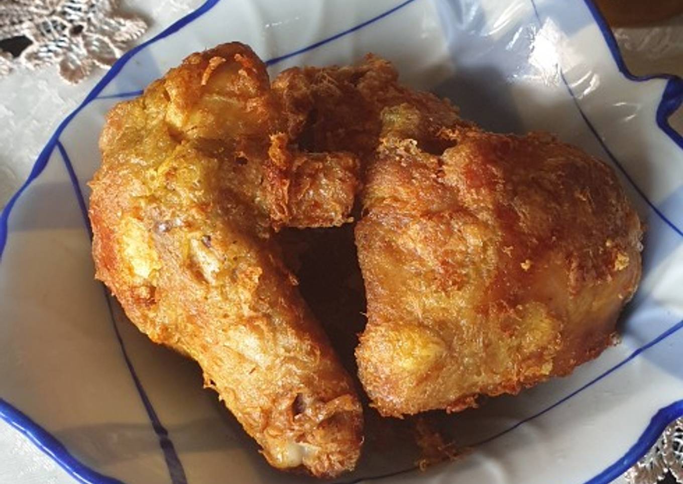 Ayam Ungkep Goreng (bumbu ungkep ayam goreng)