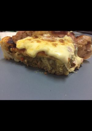 Una foto de Pizza rellena