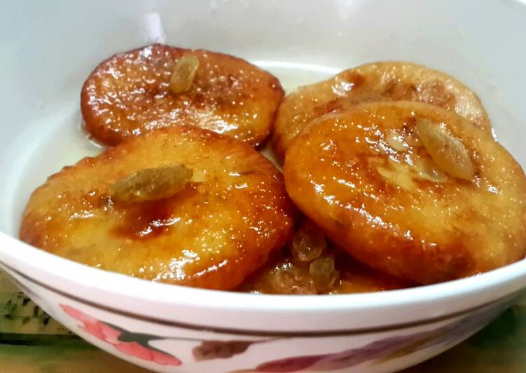 Recipe of Ultimate Rabri Malpua/Sweet Pancakes with condensed milk