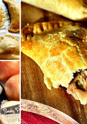 A picture of Wagyu Beef Philly Cheesesteak Hand Pies.