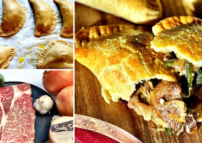 Recipe of Homemade Wagyu Beef Philly Cheesesteak Hand Pies