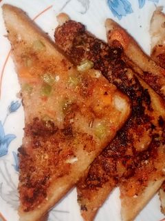 वेज सूजी टोस्ट(veg suji toast recipe in hindi) रेसिपी मुख्य फोटो