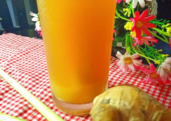 Bagaimana Menyiapkan Es Wedang Jahe Sereh Anti Gagal