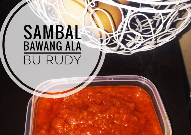 Resep: Sambal Bawang Ala Bu Rudy 🌶 yang Enak