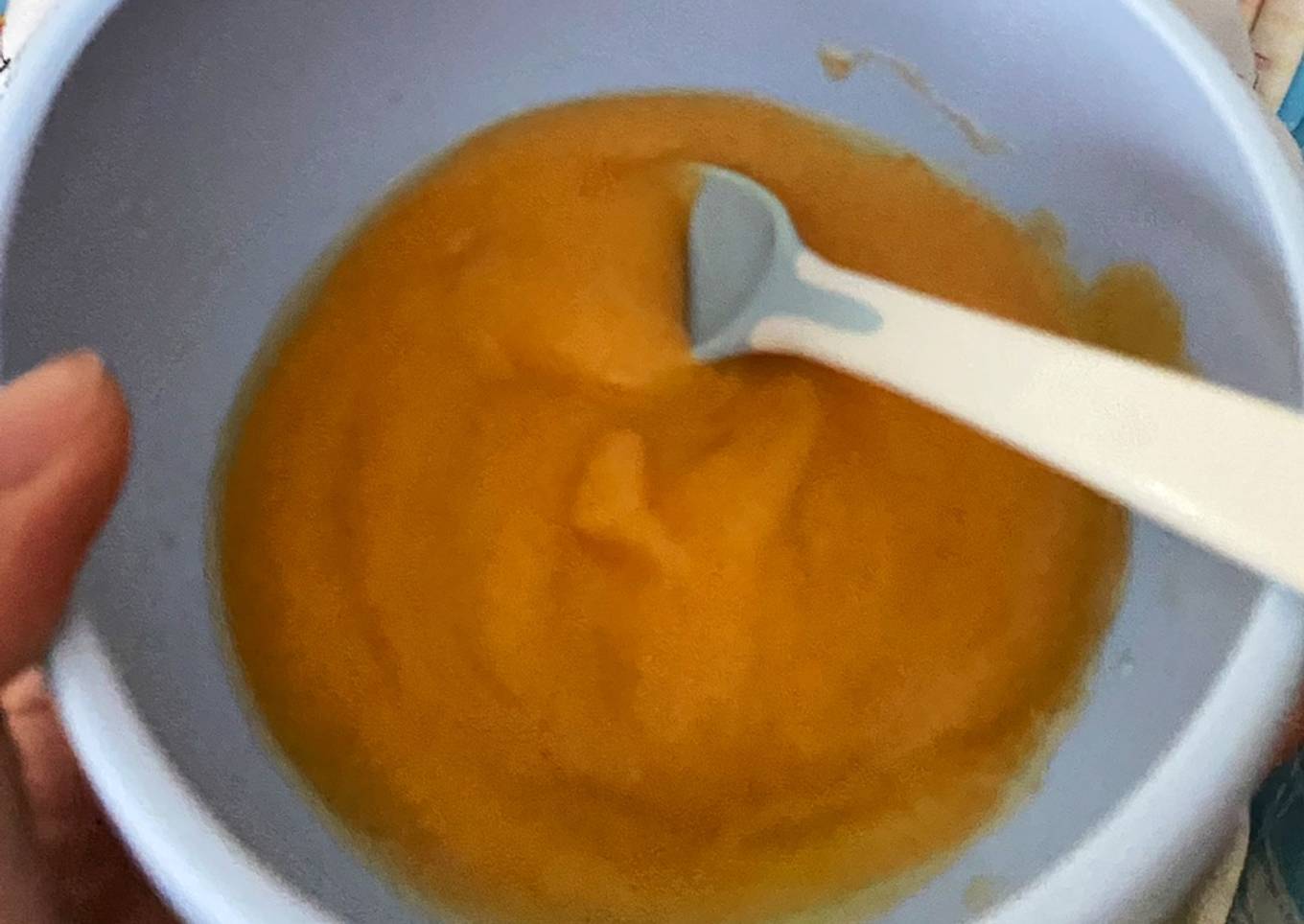 Asi kentang wortel mpasi 5-6 bulan pertama💖