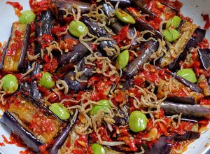 Foto resep Terong balado teri